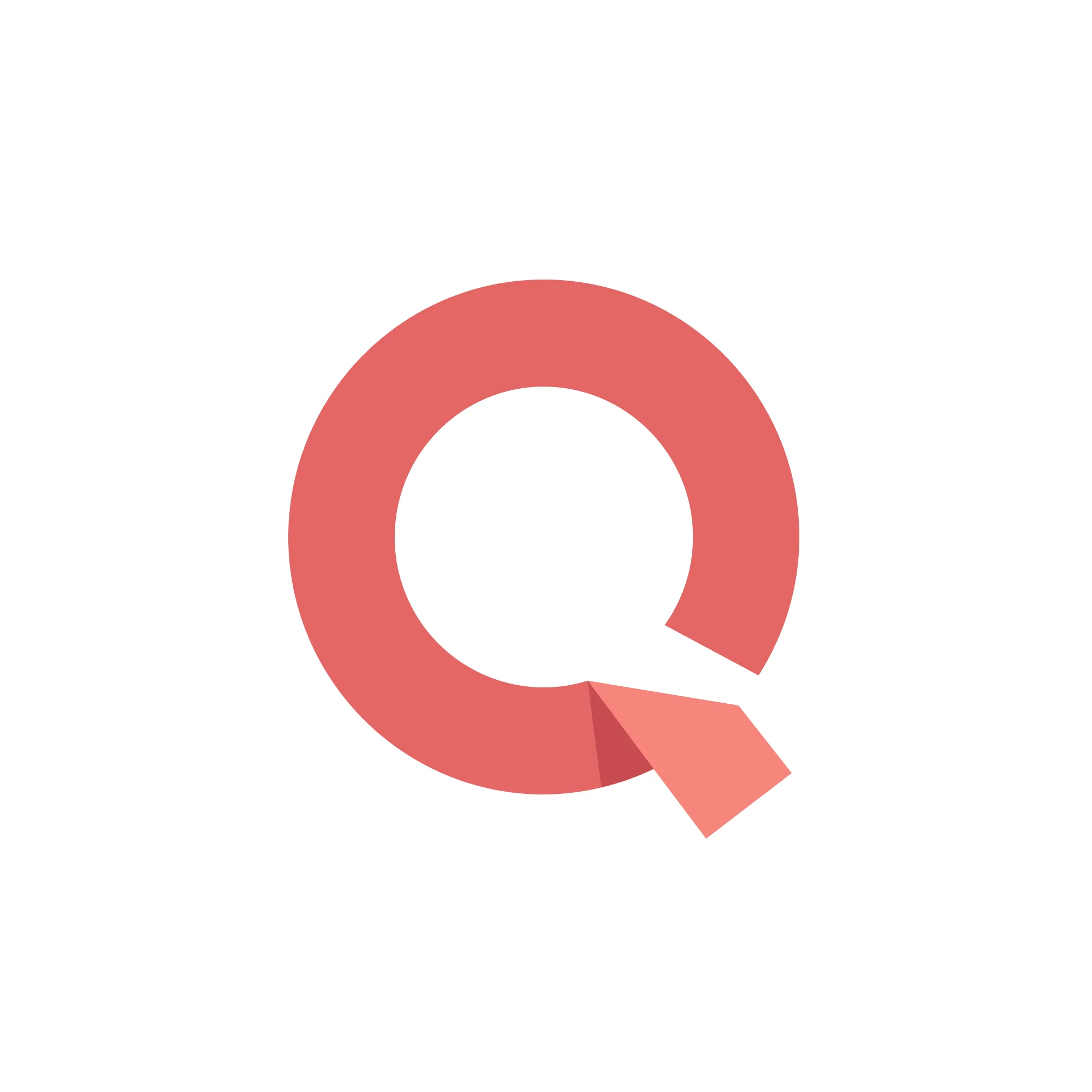 QVC Logo SVG Real Company Alphabet, Letter Q Logo