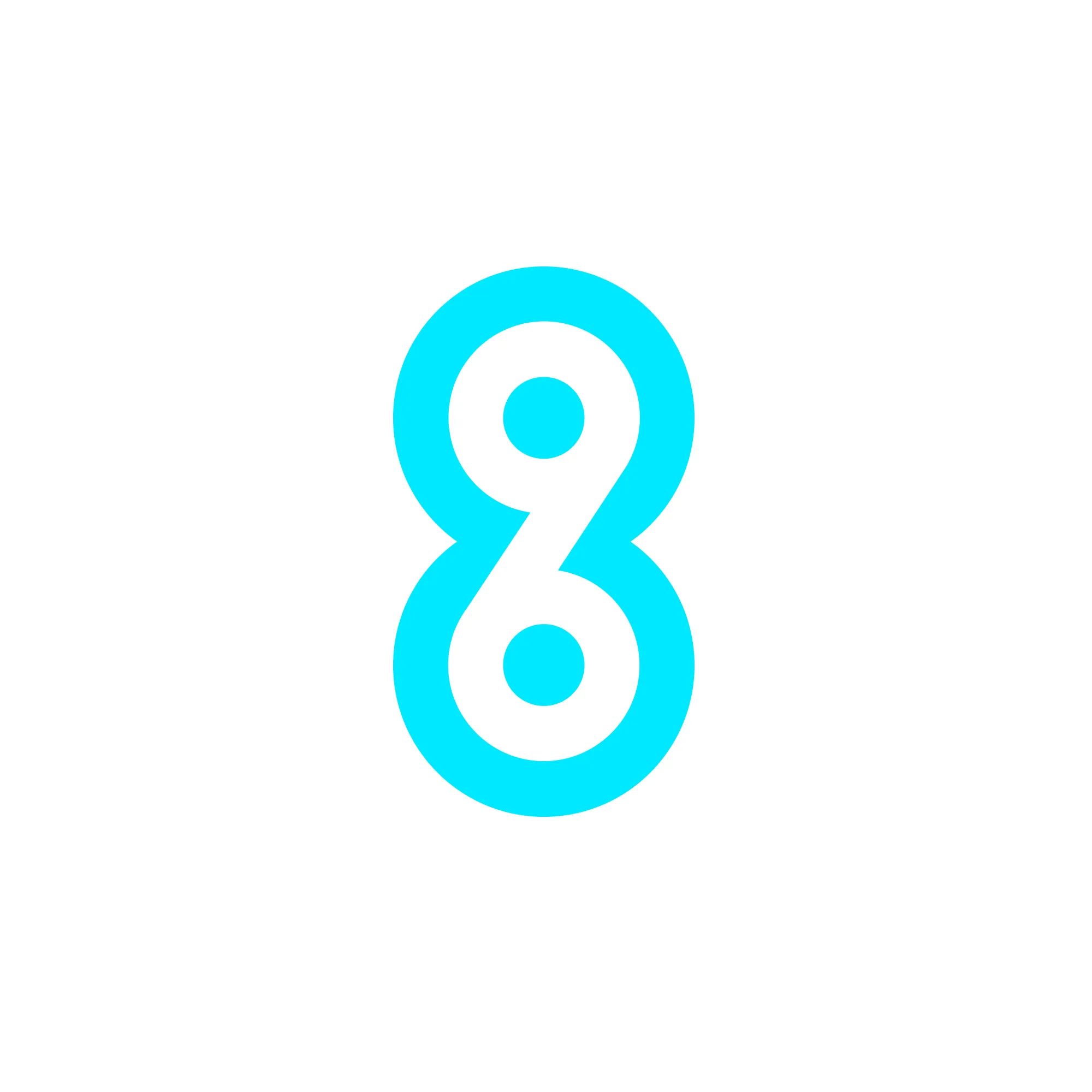 The 8 Percent Logo | SVG | Real Company | Number, Number 8 Logo
