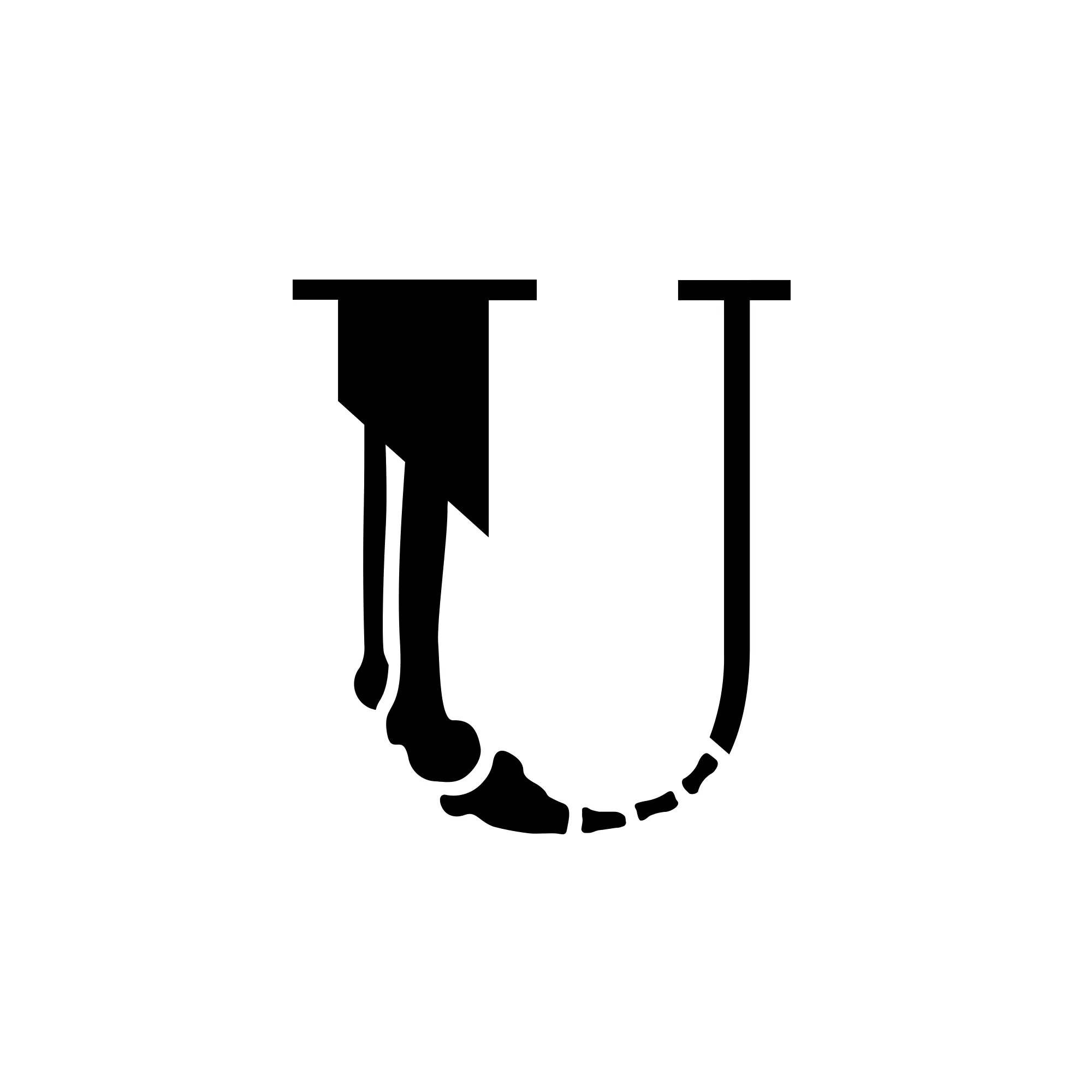 Under the Skin Logo SVG Real Company Alphabet, Letter U Logo