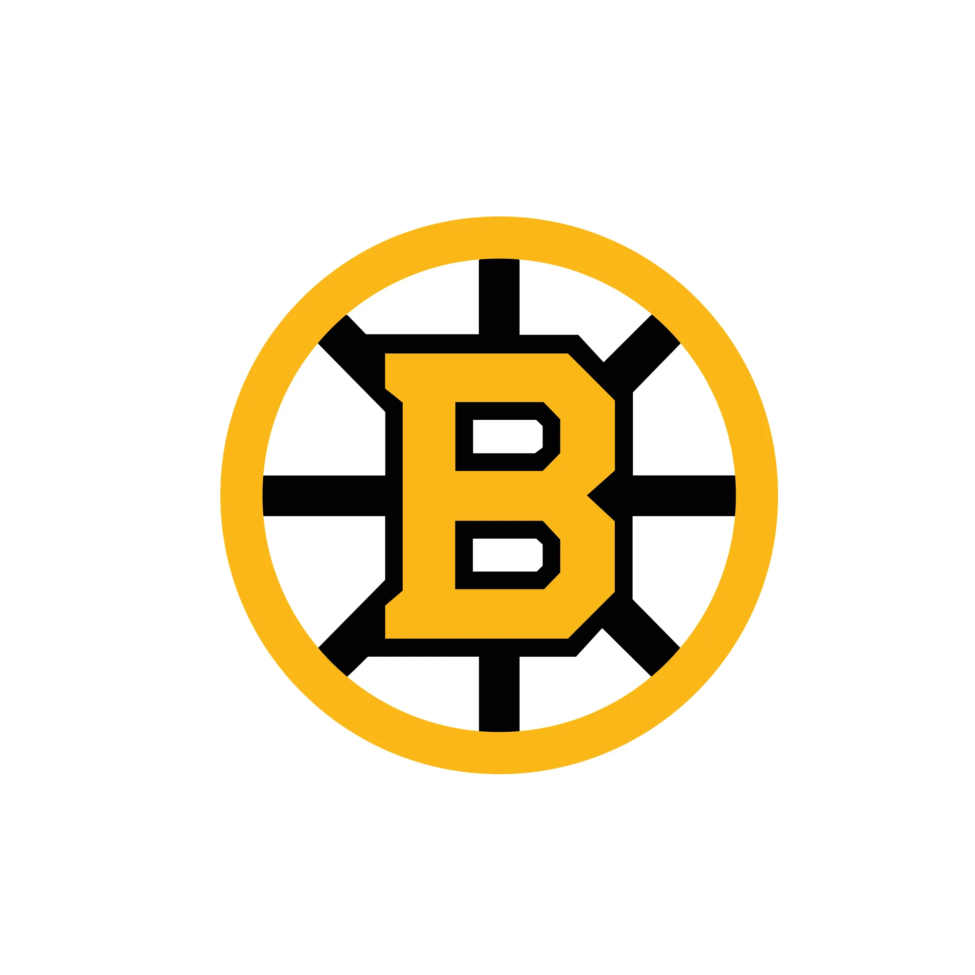 Boston Bruins Logo SVG Real Company Alphabet, Letter B Logo