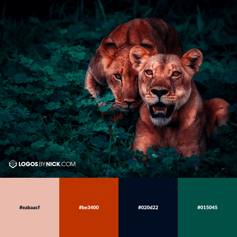 14 Nature Color Palettes with HEX Codes Logos By Nick