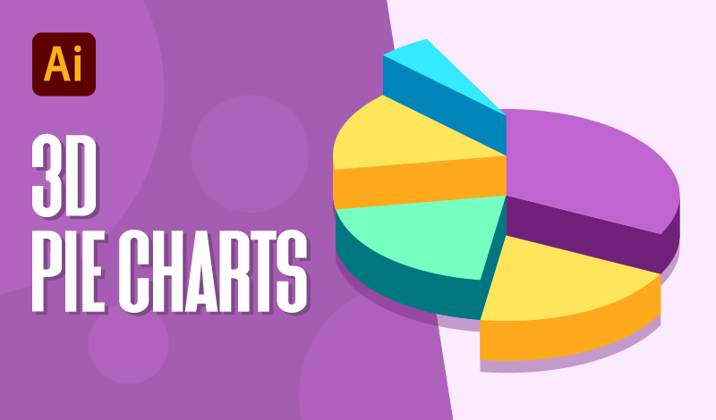 How To Make A 3D Pie Chart In Illustrator – Logos By Nick