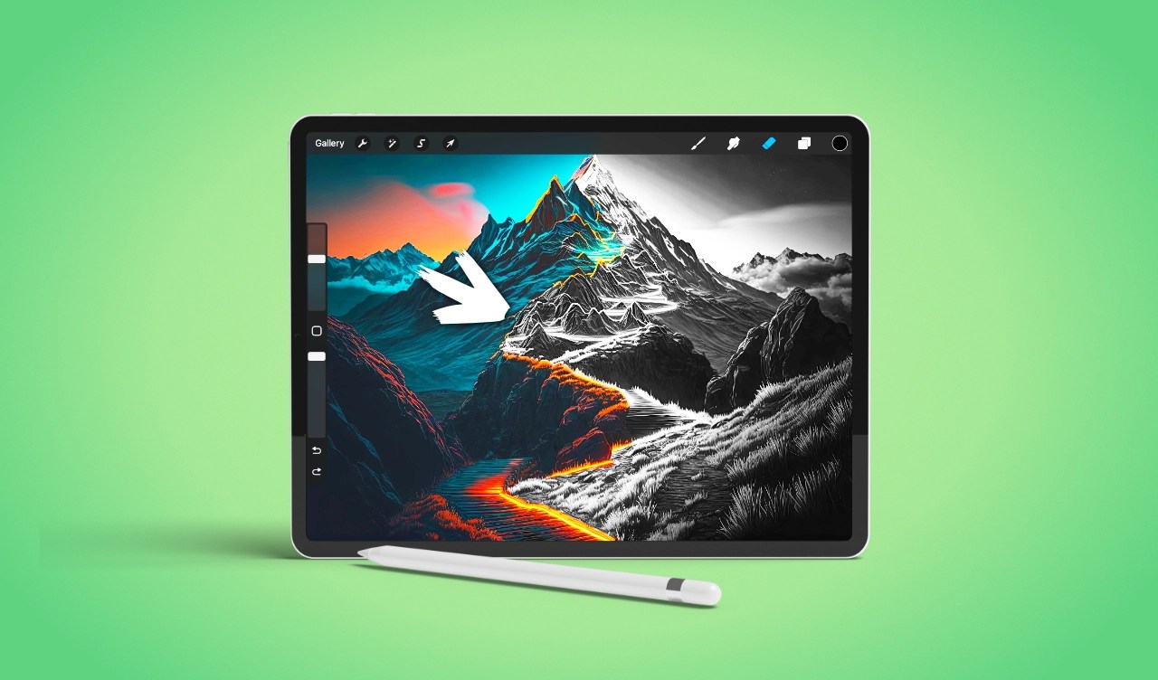 How To Make An Image Black And White With Procreate Logos By Nick