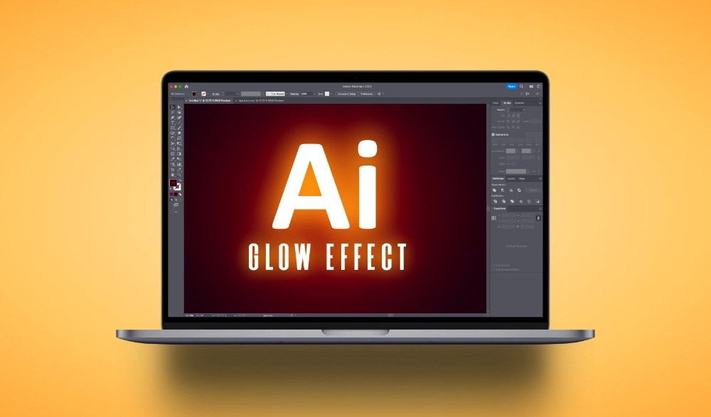 Create A Glow Effect In Adobe Illustrator Tutorial Logos By Nick