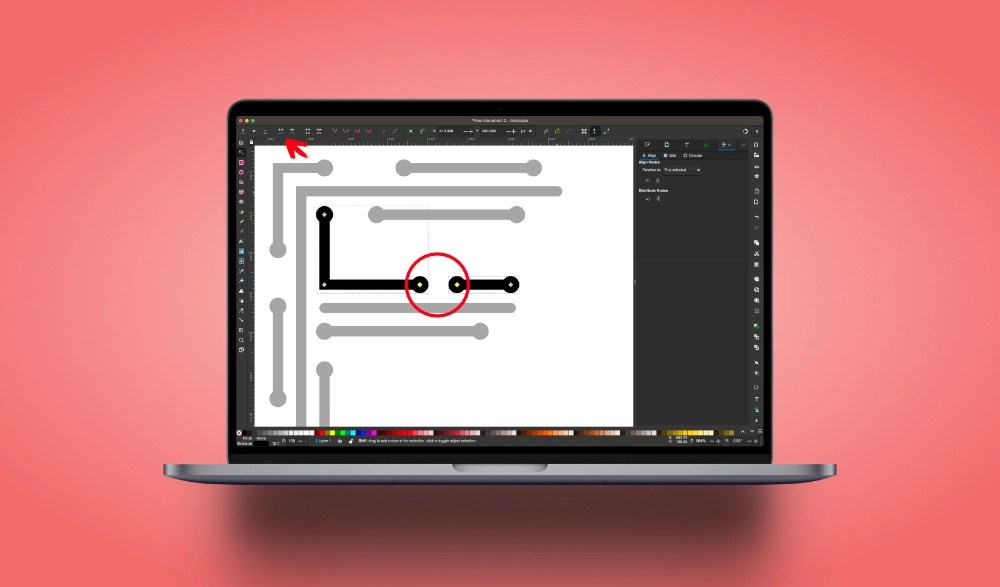 How To Join Paths In Inkscape Logos By Nick