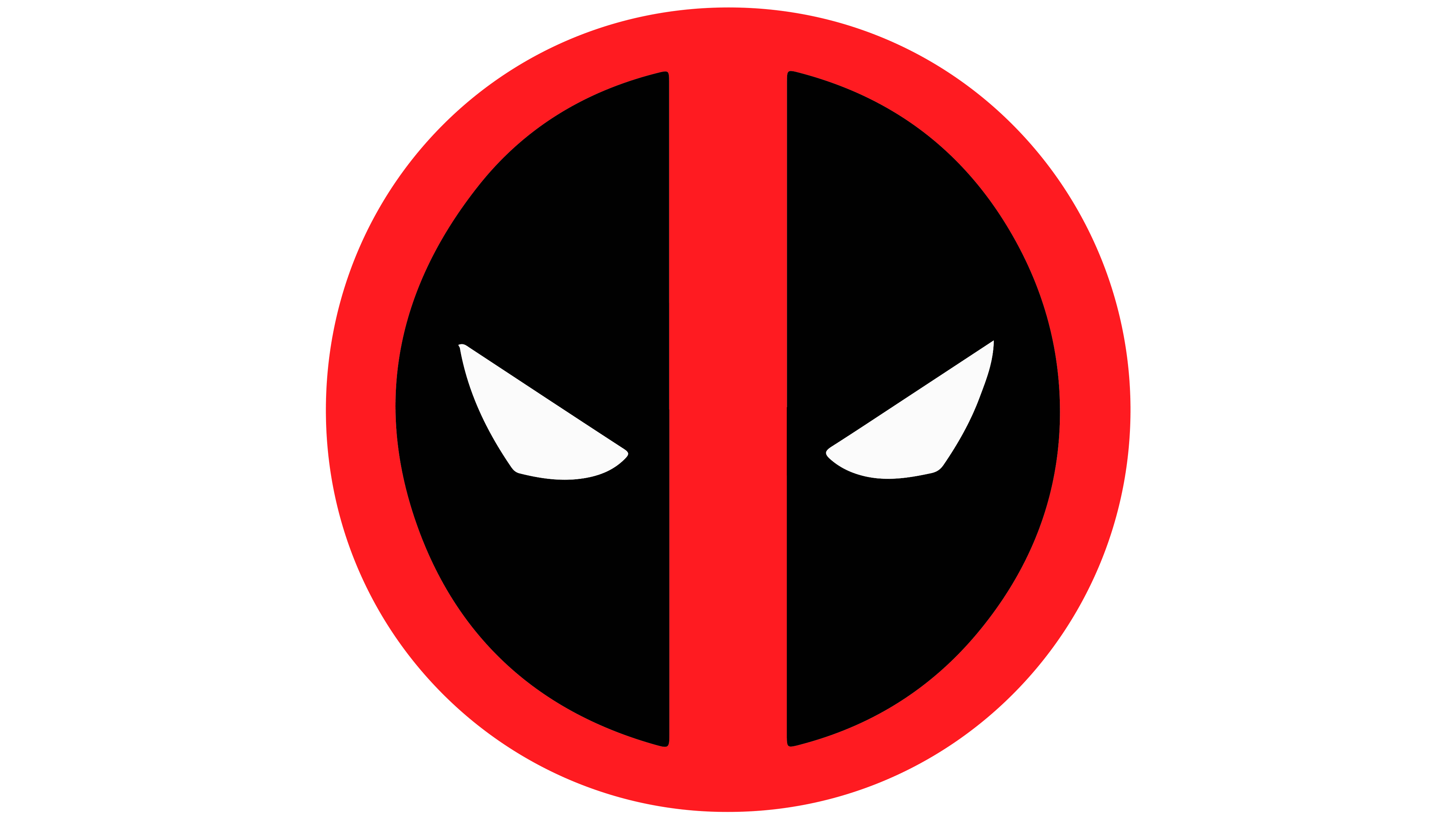 Deadpool Logo Pixel Art