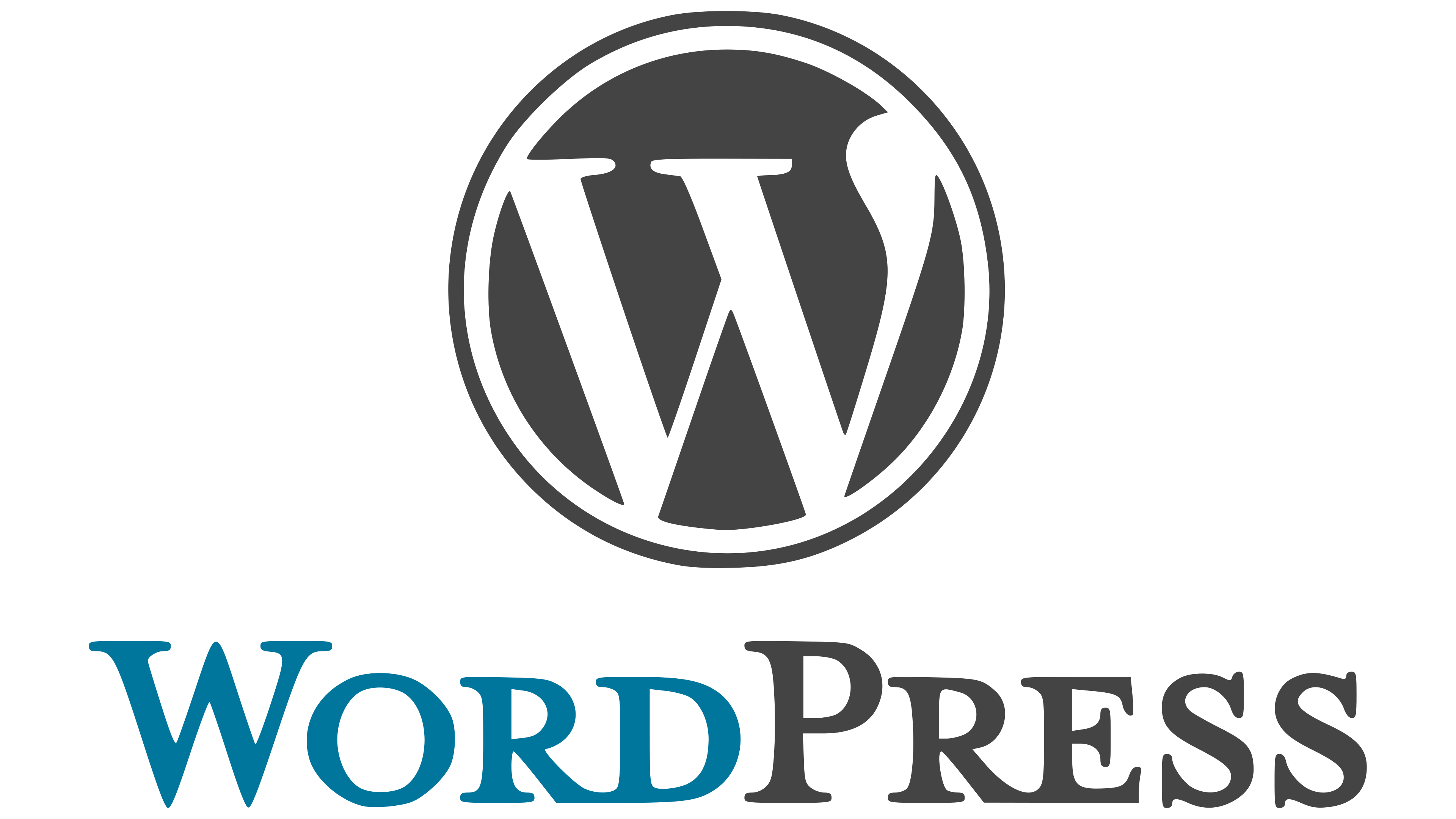 WordPress Logo valor, história, PNG