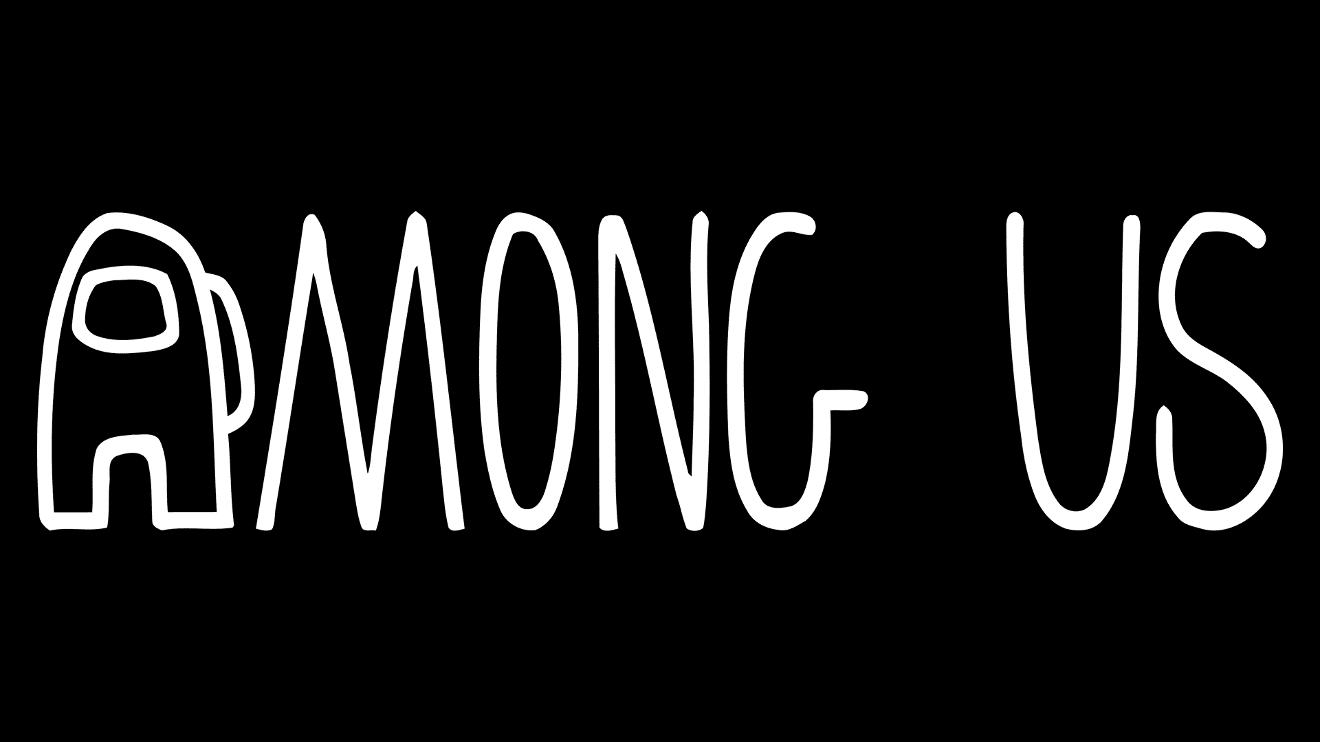 Among Us Logo Logo, zeichen, emblem, symbol. Geschichte und Bedeutung