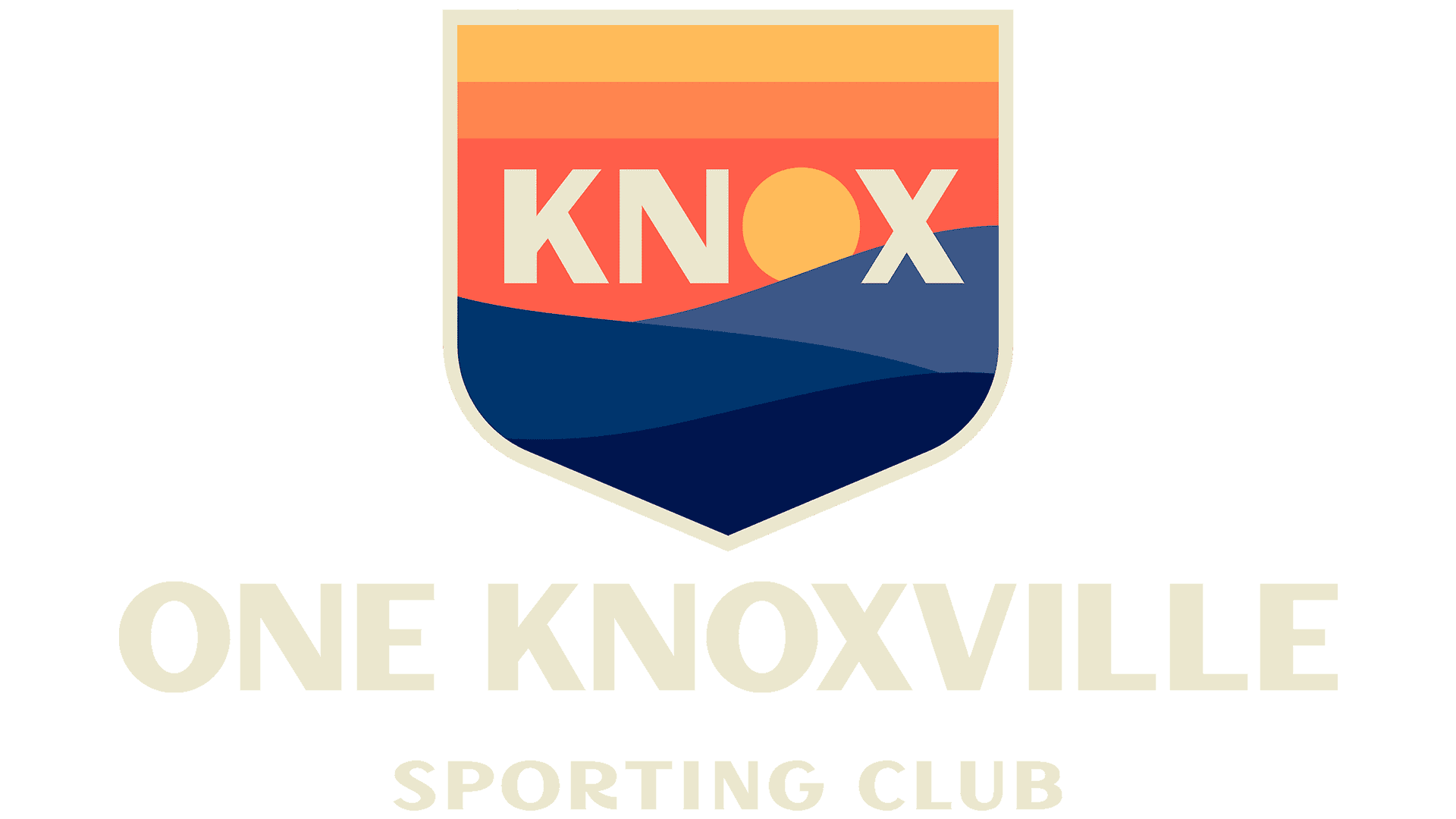 One Knoxville Sporting Club präsentiert eine neue Identität Logo