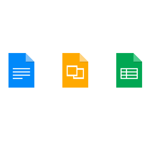 Google Docs icons logo vector (.PSD, 13.96 Kb) download