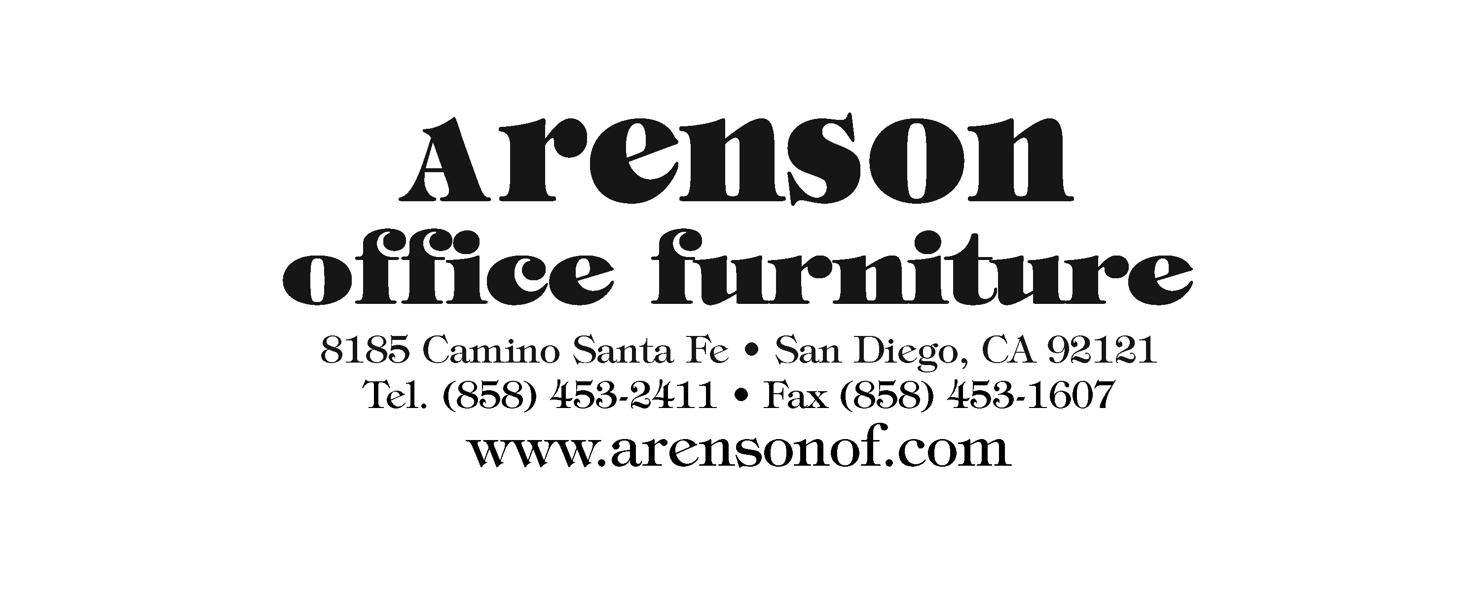 Arenson Office Furniture Logo Design Contest LogoTournament