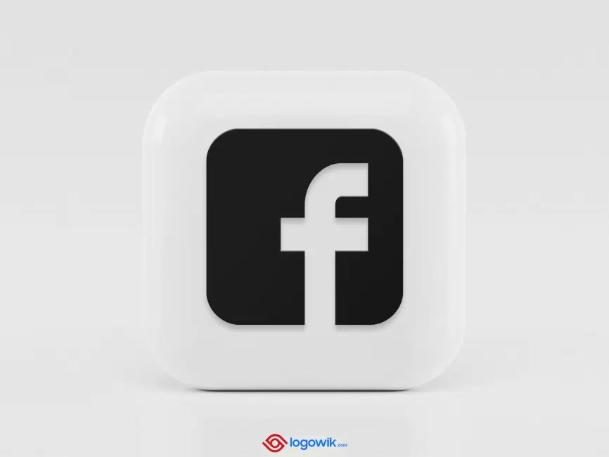 Facebook Logo Black Background