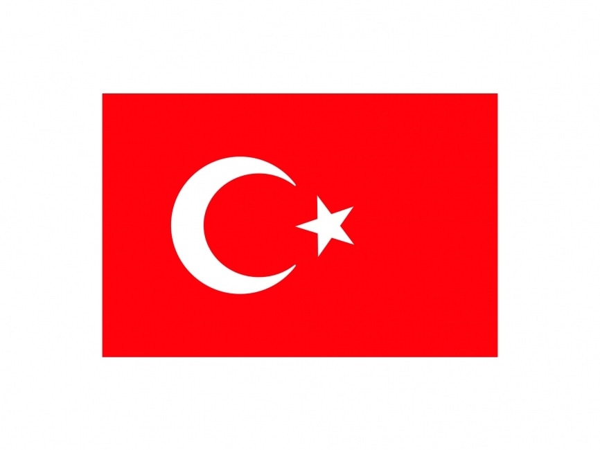 Turkish Flag Vector PNG vector in SVG, PDF, AI, CDR format