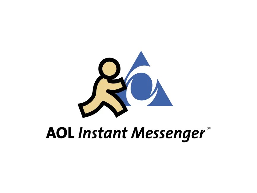AOL Instant Messenger Logo PNG vector in SVG, PDF, AI, CDR format