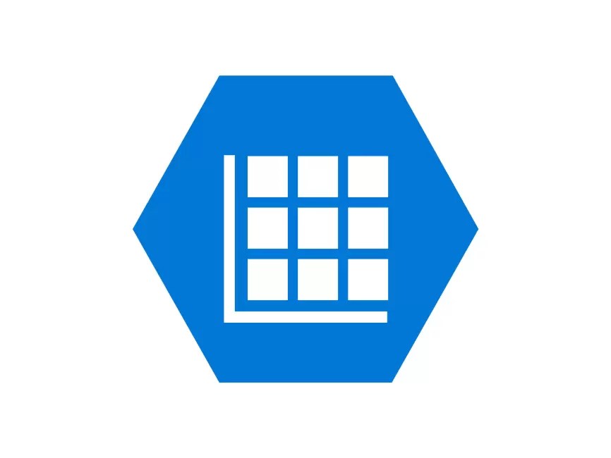 Azure Storage Table Logo PNG vector in SVG, PDF, AI, CDR format