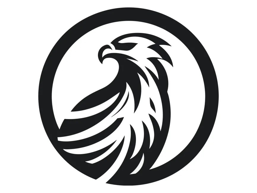 Black Hawk Logo Template PNG vector in SVG, PDF, AI, CDR format