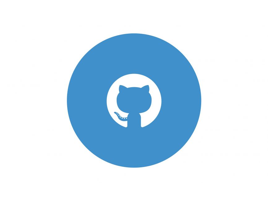 GitHub Circle Icon Logo PNG vector in SVG, PDF, AI, CDR format