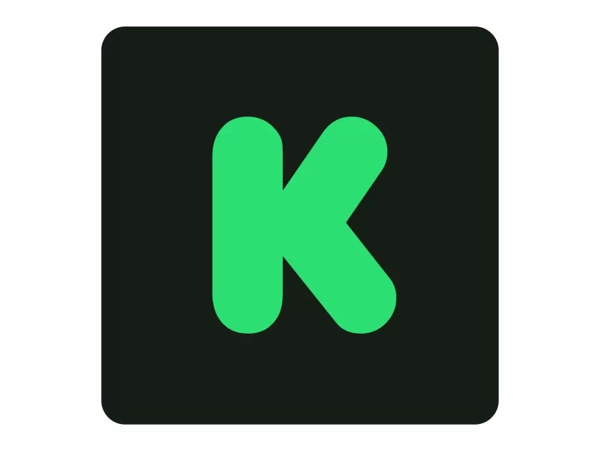 Kickstarter K Logo PNG vector in SVG, PDF, AI, CDR format