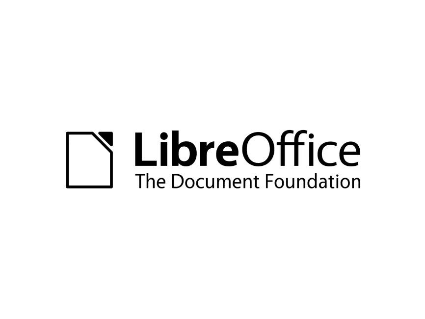 LibreOffice Black Logo PNG vector in SVG, PDF, AI, CDR format