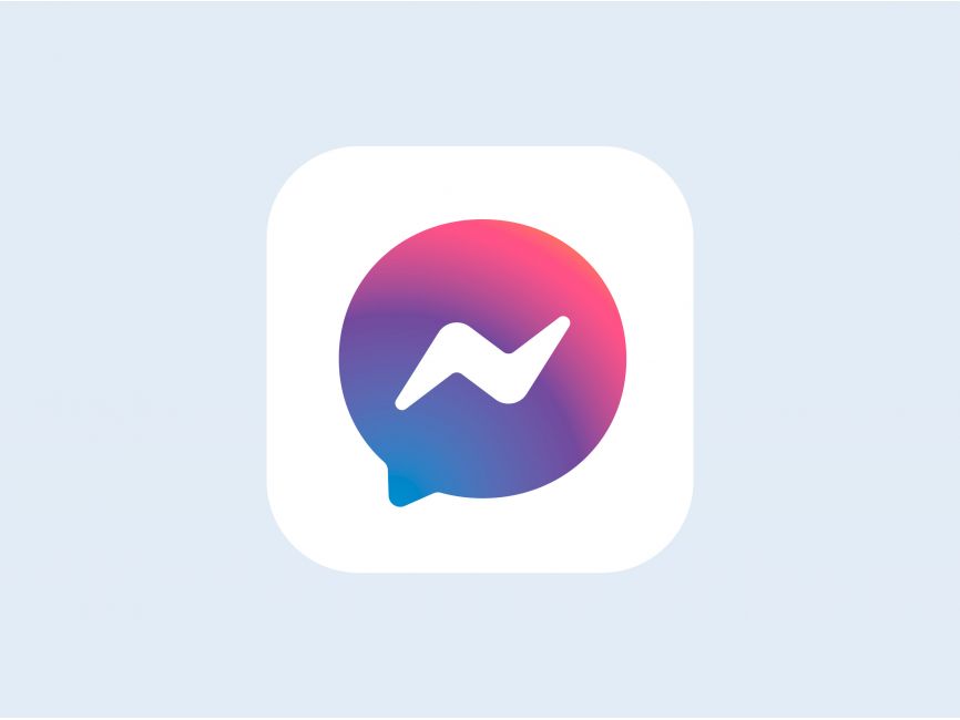 Messenger Icon PNG vector in SVG, PDF, AI, CDR format