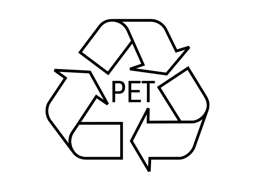 Recycle PET Symbol Logo PNG vector in SVG, PDF, AI, CDR format