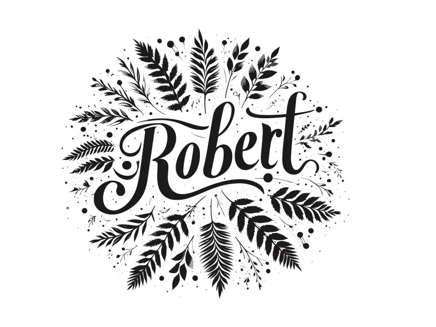 Script Signature for the Name Robert Vector PNG vector in SVG, PDF, AI