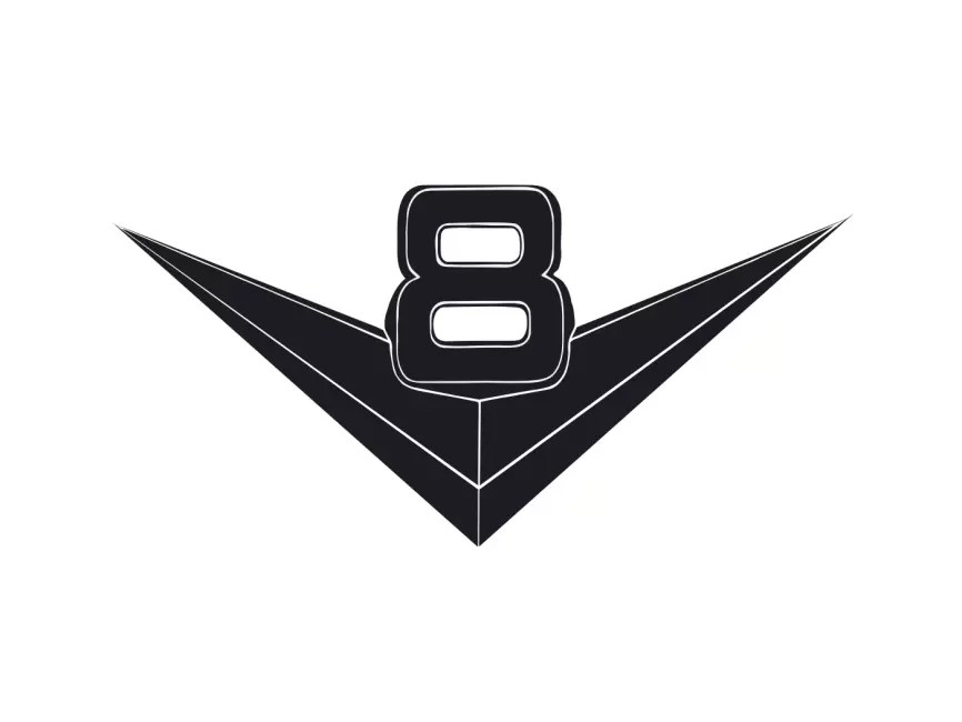 V8 Logo PNG vector in SVG, PDF, AI, CDR format