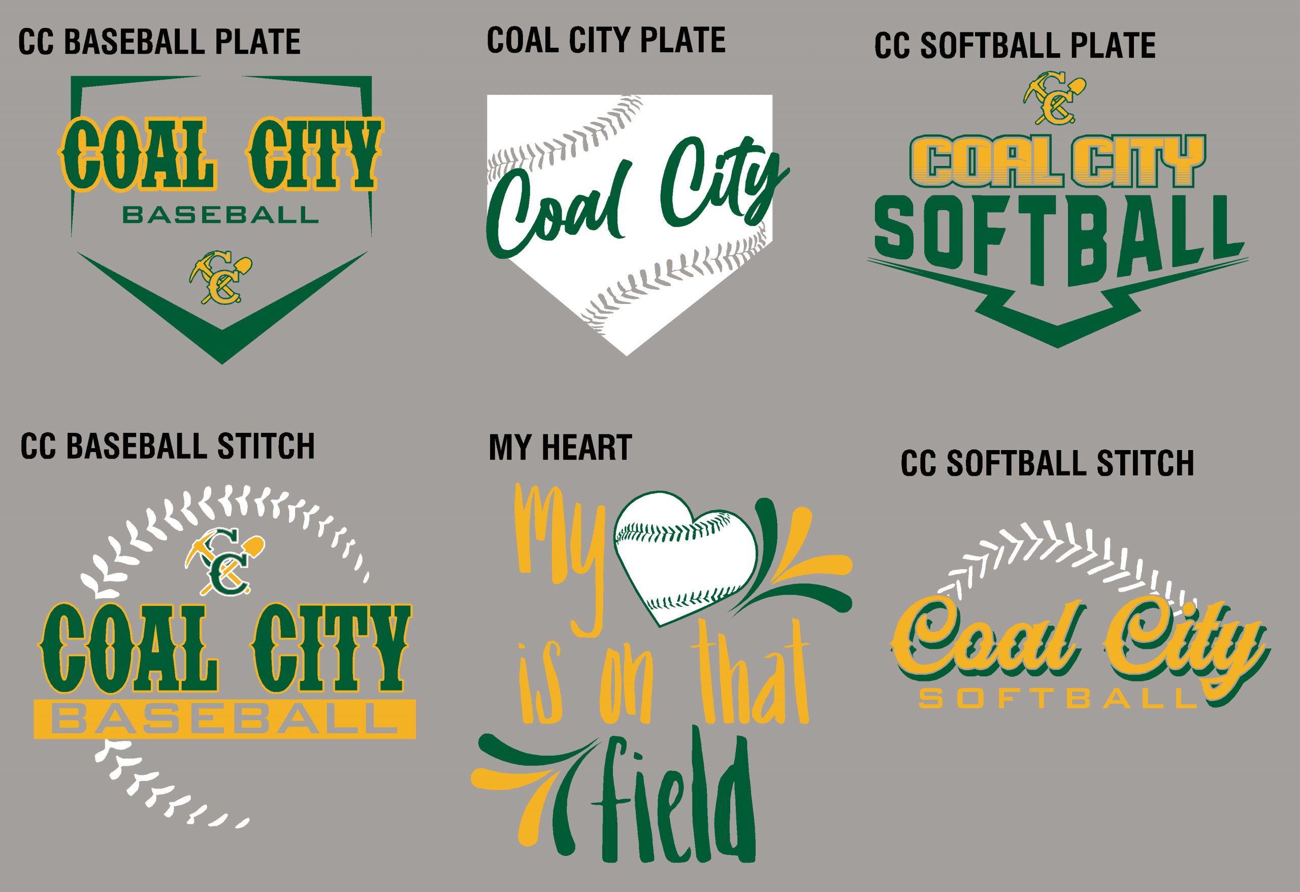 Coal City BBSB Ladies Relaxed Fit Tee LogoWorks Design