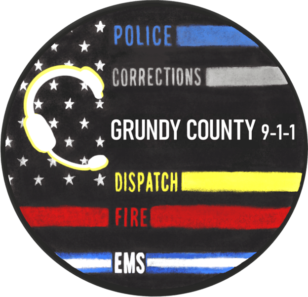 Grundy County 911 Center Repreve Eco Polo Ladies and Unisex