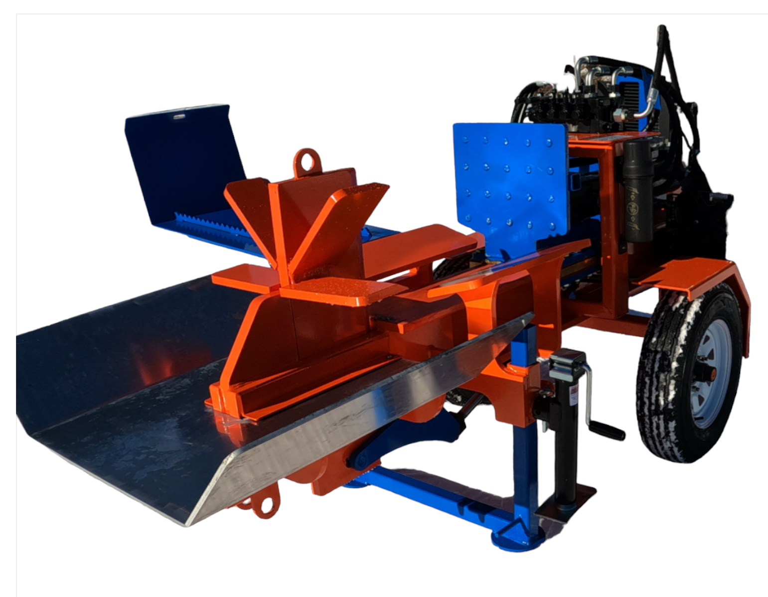 Eastonmade 2228 horizontal log splitter Logs and Saws