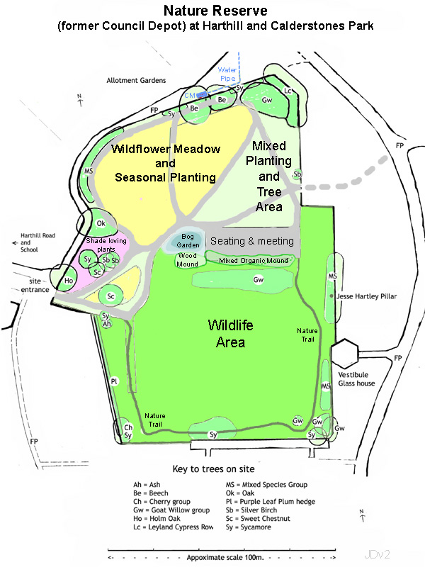 Photographs of the Harthill area of Calderstones Park Liverpool Open