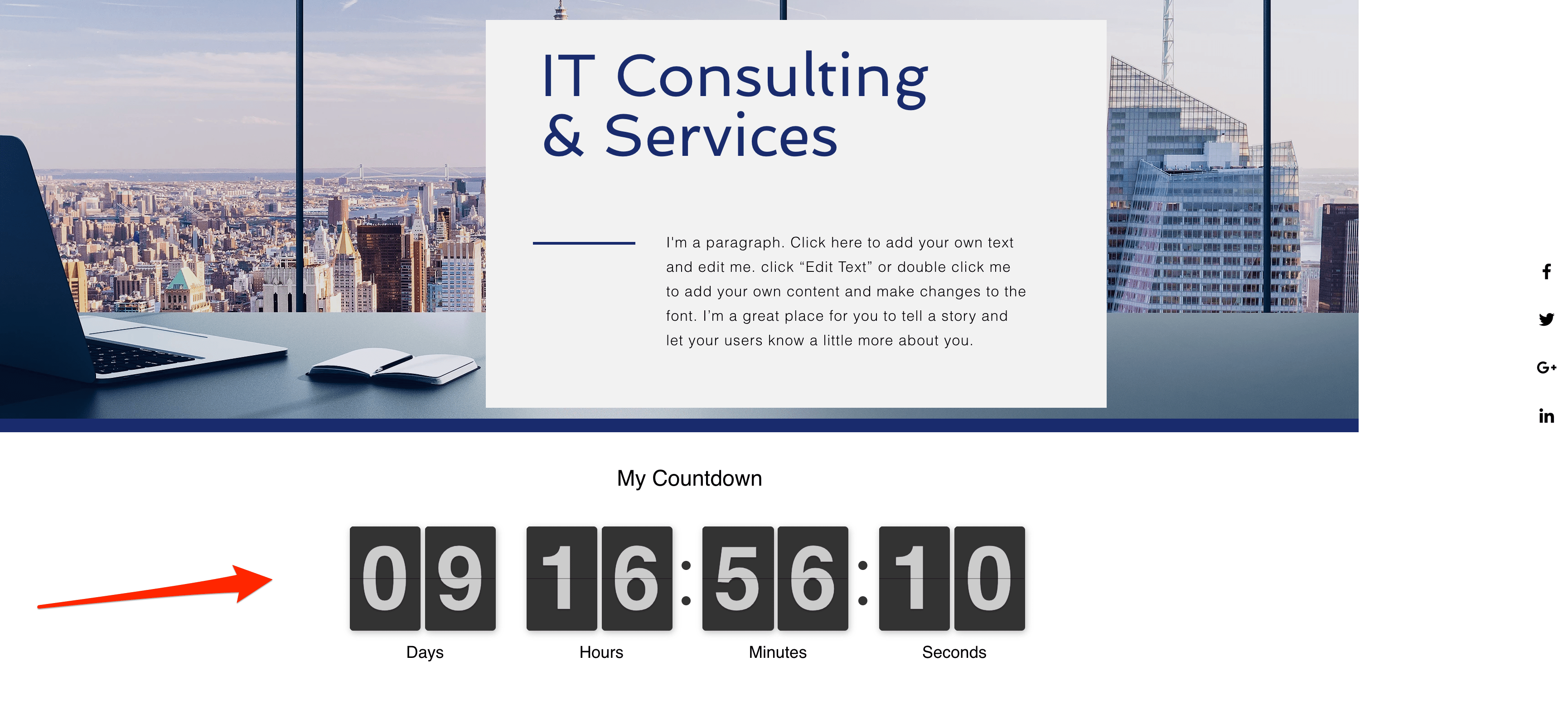 How to Add a Countdown Timer to Wix sites