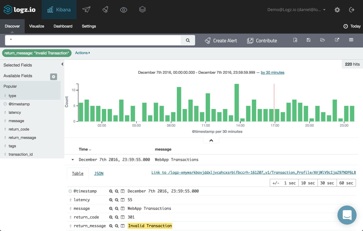 Log Correlation with Logz.io and Datadog Logz.io