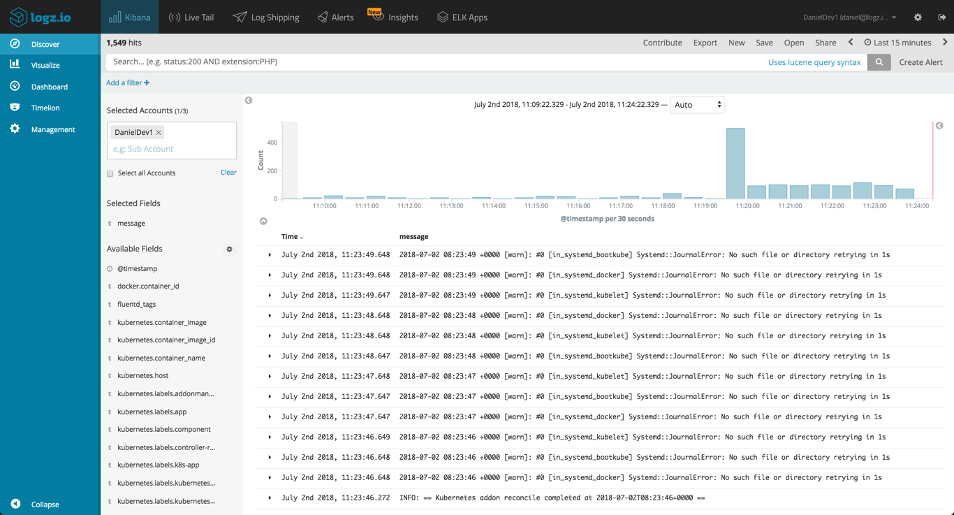 Logging With Fluentd and Logz.io DZone