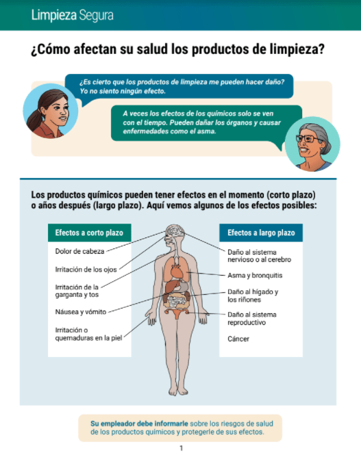 Safe Cleaning Factsheet LOHP