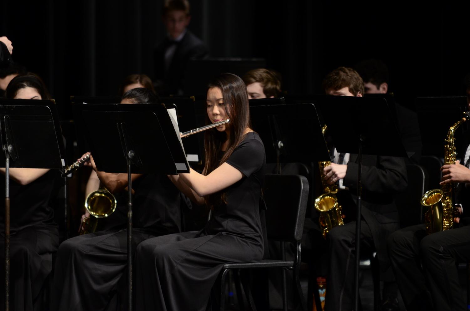 Lake Views The Laker Bands perform at their winter concert