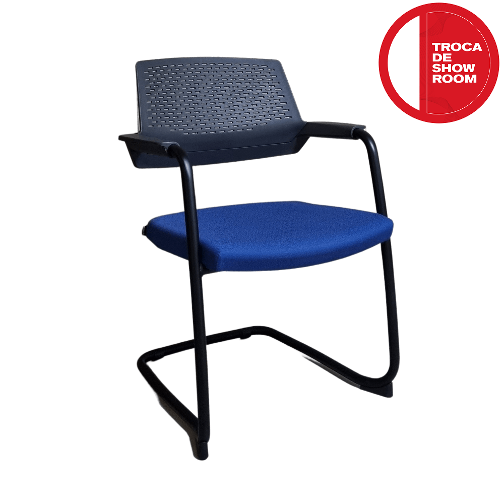 cadeira matrix black n blue Cotação Casa Oficio