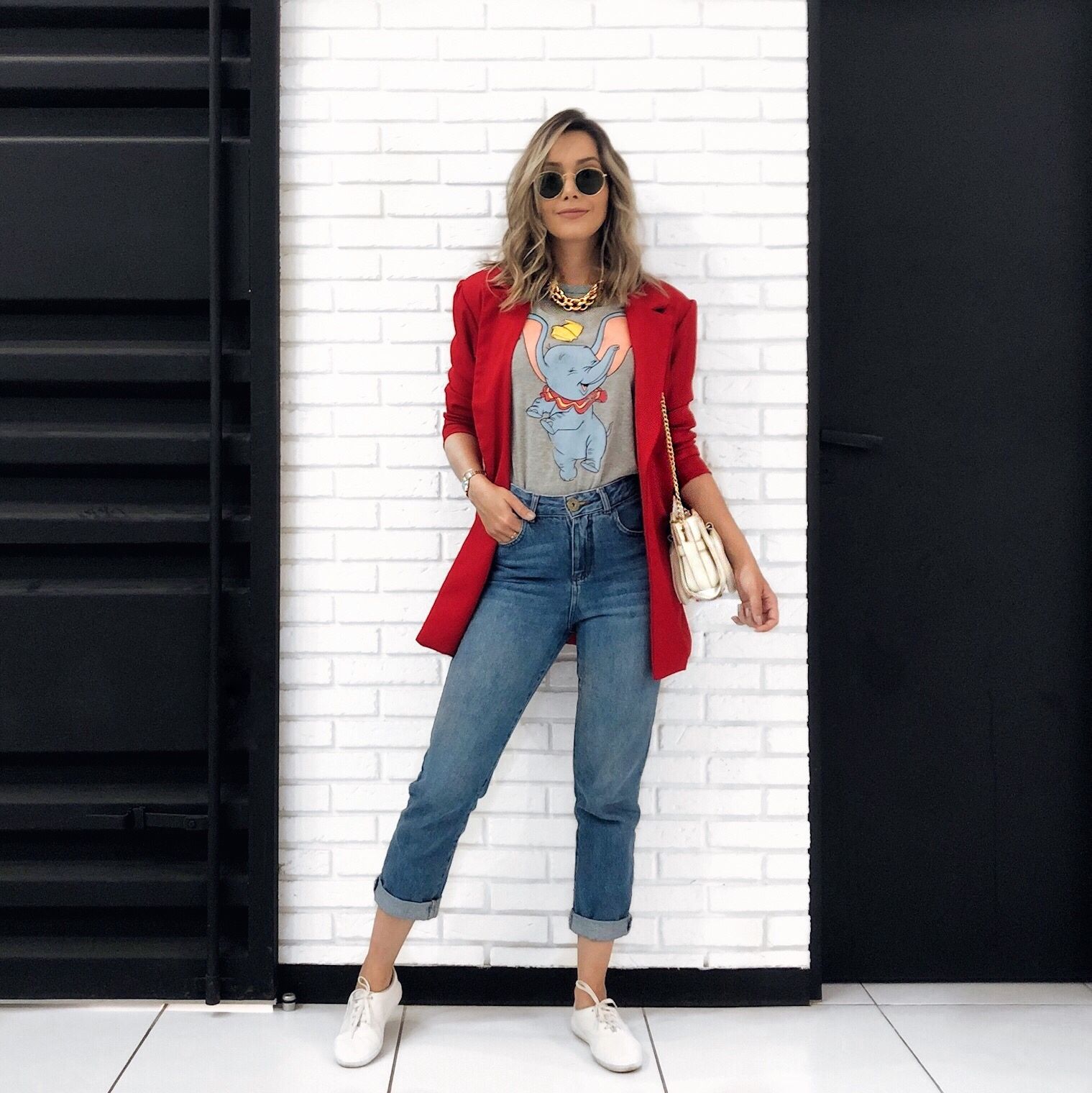 Como usar tshirt no inverno? Leve