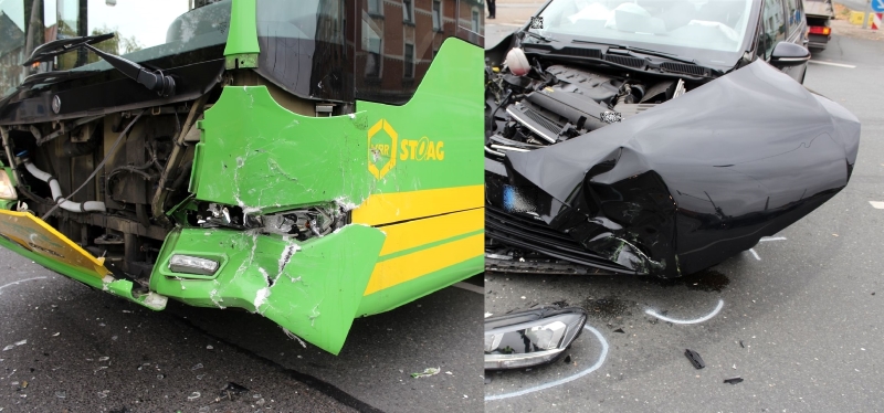 8 Fahrgäste und Busfahrerin bei Unfall verletzt LokalKlick.eu