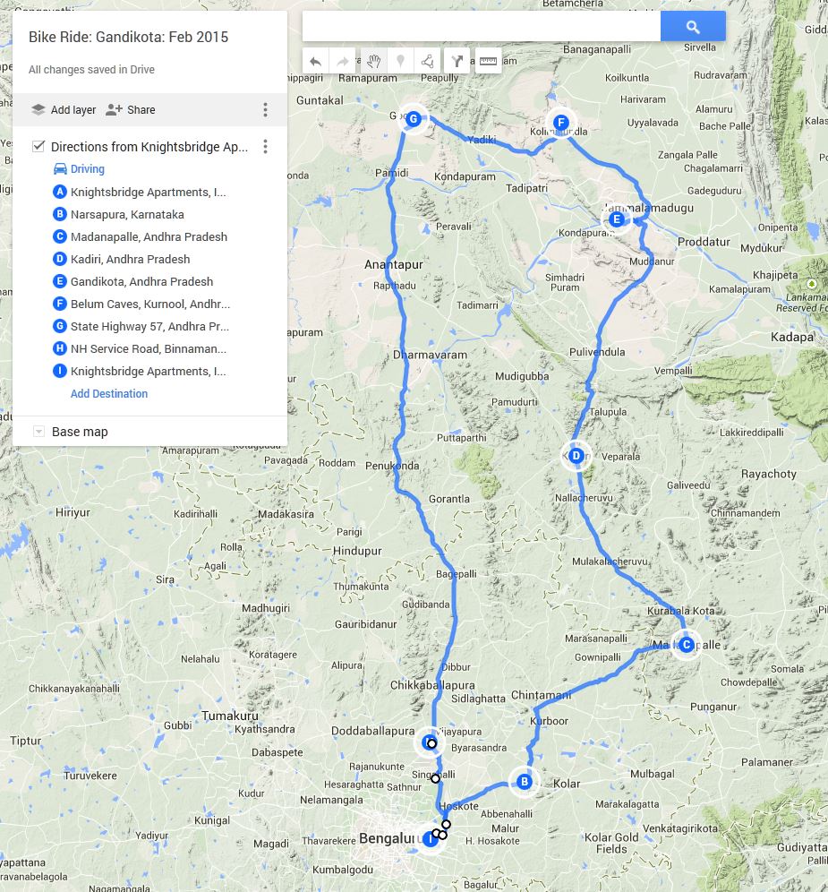 Bangalore To Kadiri Route Map Gandikota & Belum Caves – Photolog | India Travel Forum, Bcmtouring