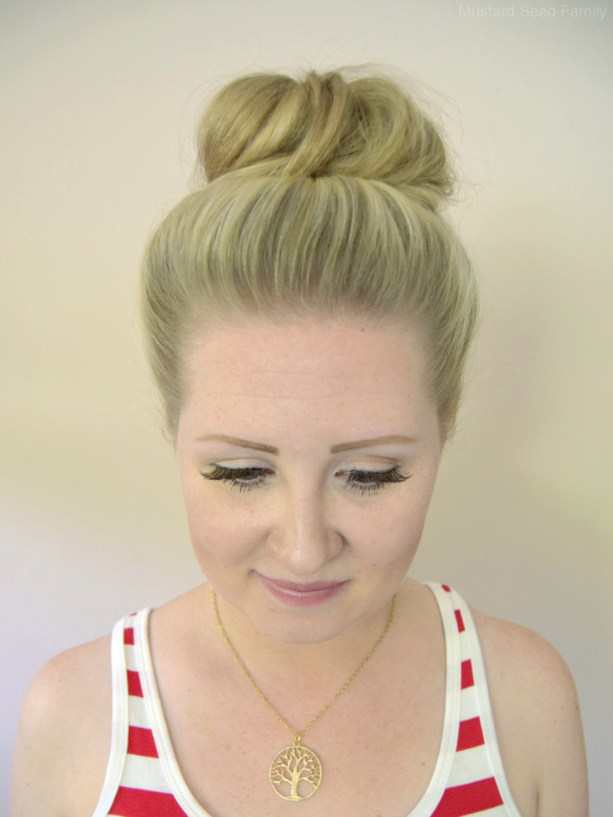 How To Use A Hair Donut Mustard Seed Family