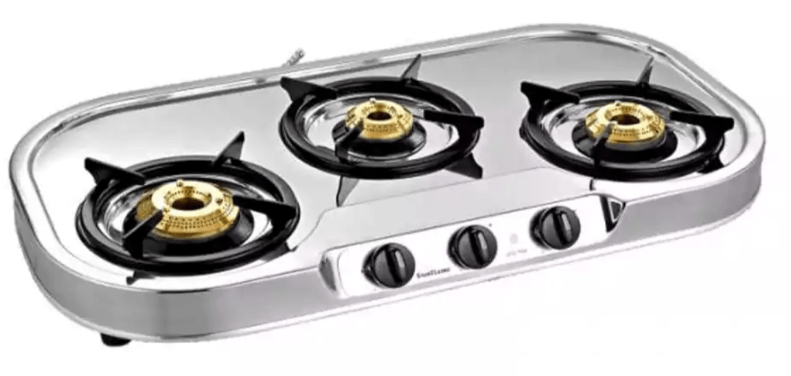 Sunflame Spectra 3 Burner Gas Stove Lokmanya India