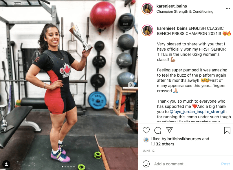 Karenjeet Kaur Bains First British Sikh Female to represent Great Britain in Olympic Power