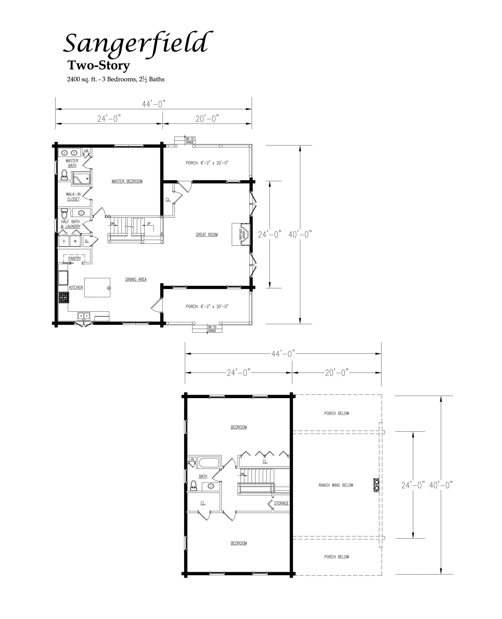 two story sangerfield