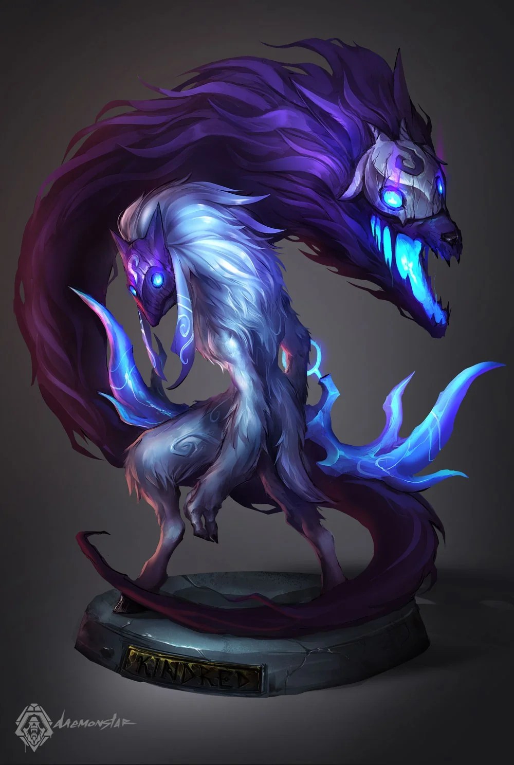 Kindred Wallpapers & Fan Arts League Of Legends LoL Stats