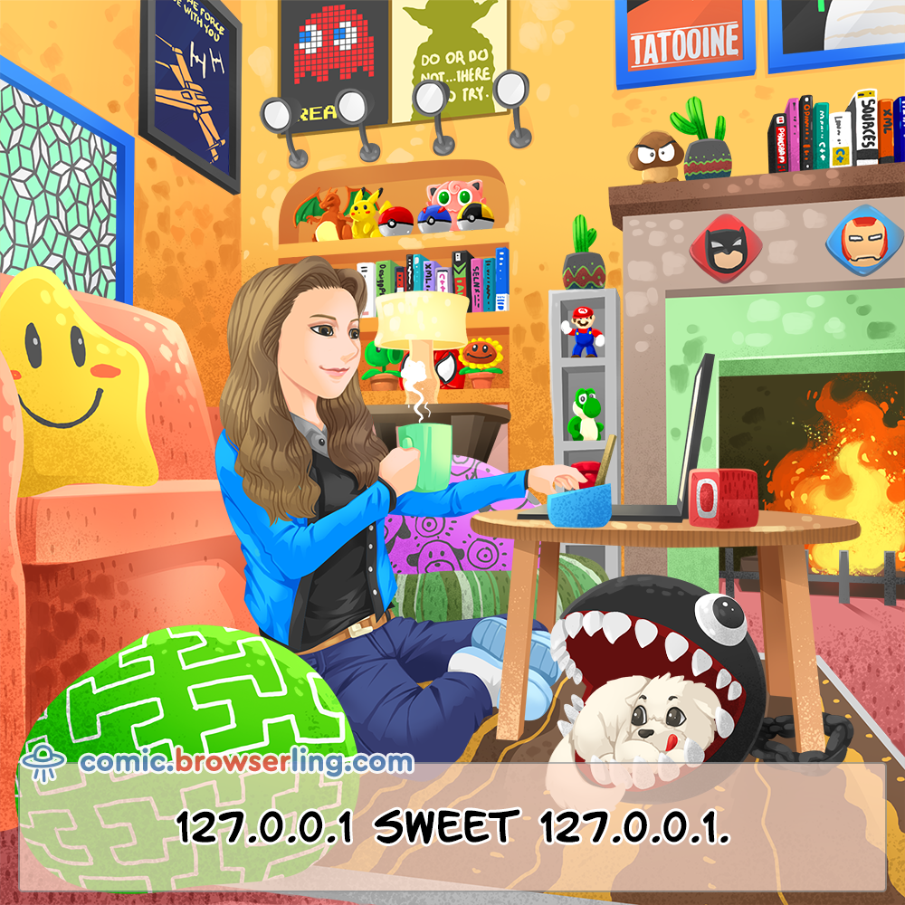 Sweet Home Nerd jokes, geek cartoons and comics