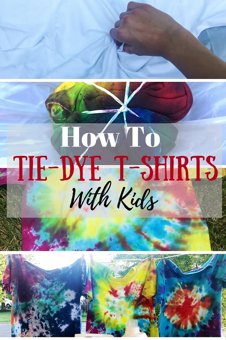 How to Tie Dye Shirts With Kids Easy Tie Dye Patterns Lola Lambchops