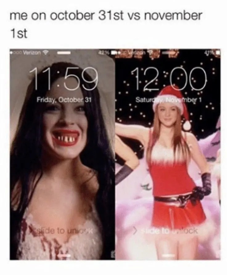 The Funniest October 31st vs November 1st Memes Lola Lambchops(02)