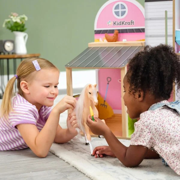 Kidkraft Windmill Elevator 2in1 Barn & Dollhouse Lola's Rooms