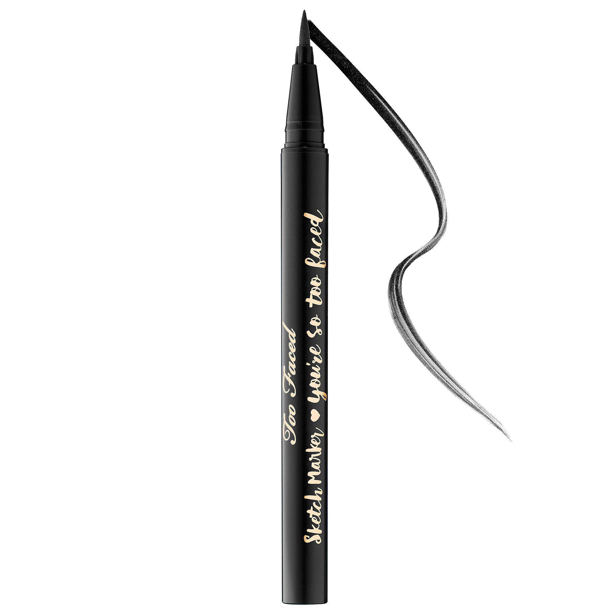 Too Faced Sketch Marker Liquid Art Eyeliner Black Best